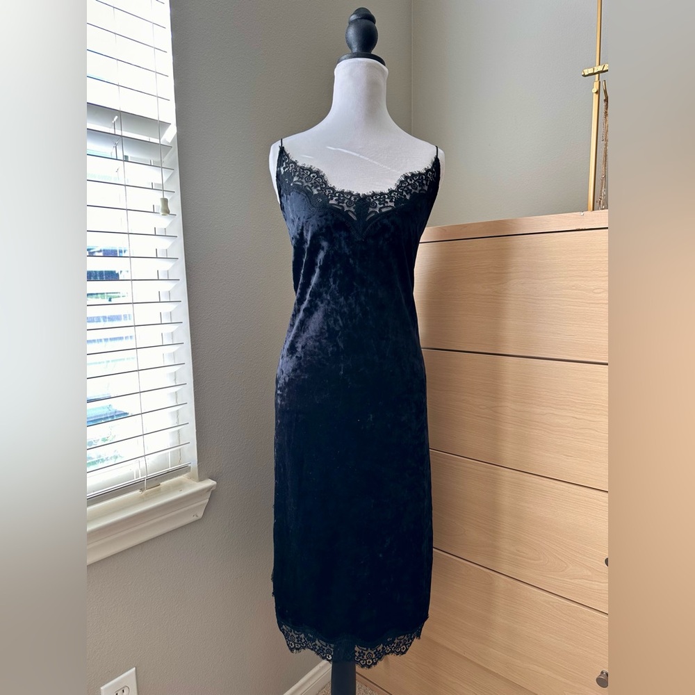 H&M velvet dress-0008